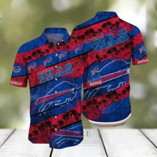 Nfl Buffalo Bills Summer 3d Hawaiian Shirt For Fans