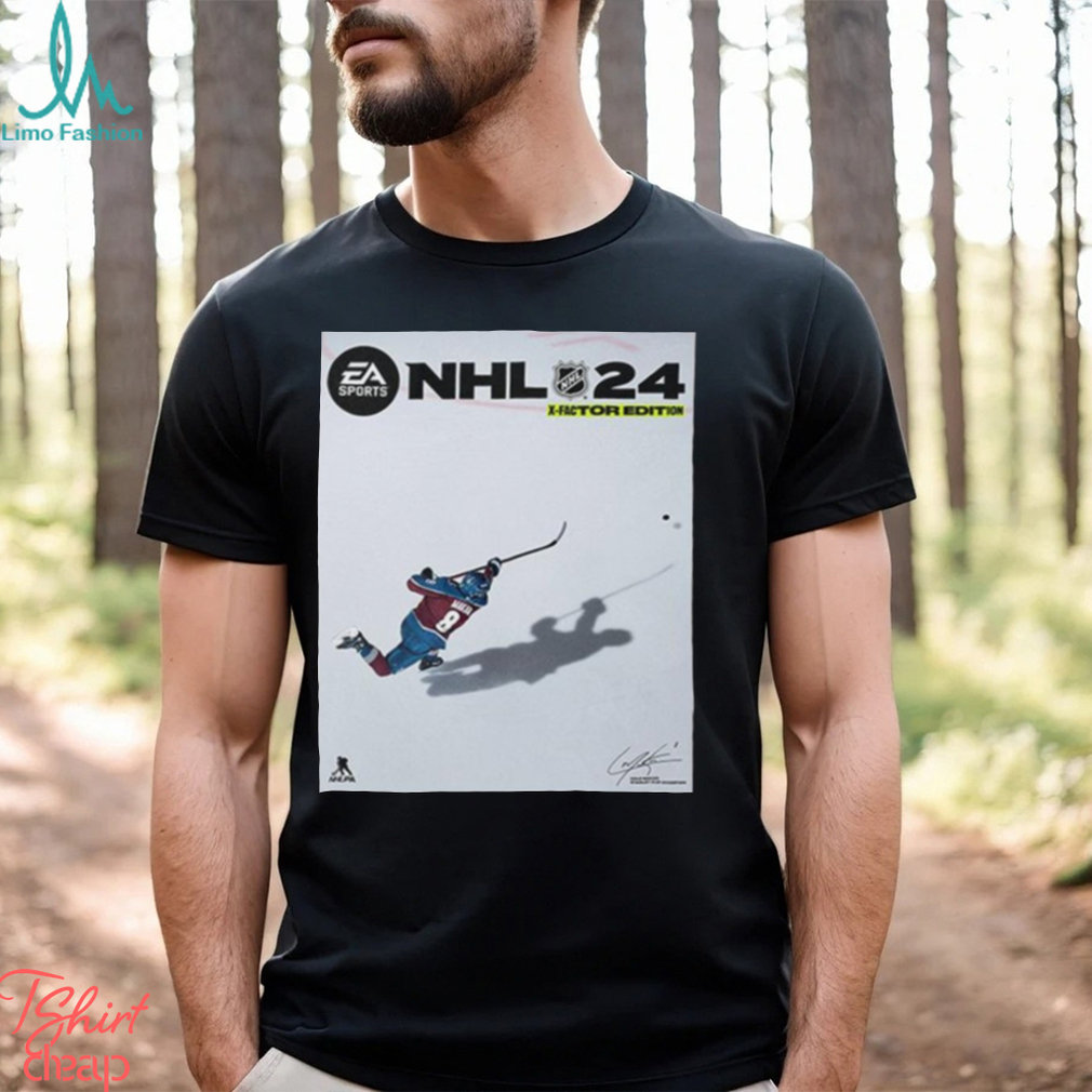 NHL 24 EA Sports Cale Makar Named Cover Athlete Carolina Hurricanes 3D T- Shirt - Binteez