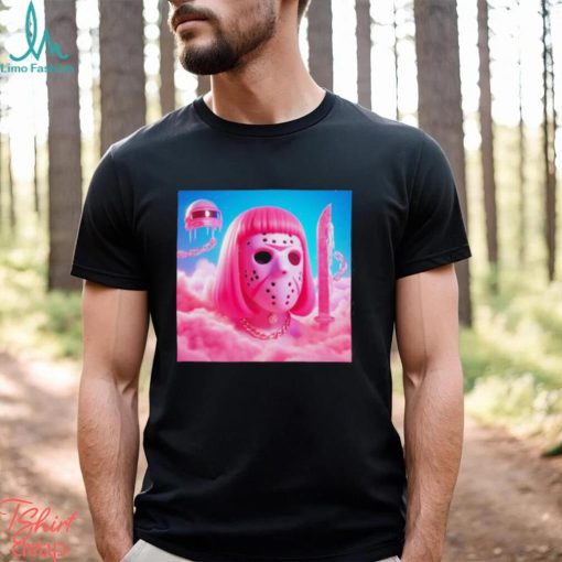 Nice pink Friday The 13th Jason T Shirt