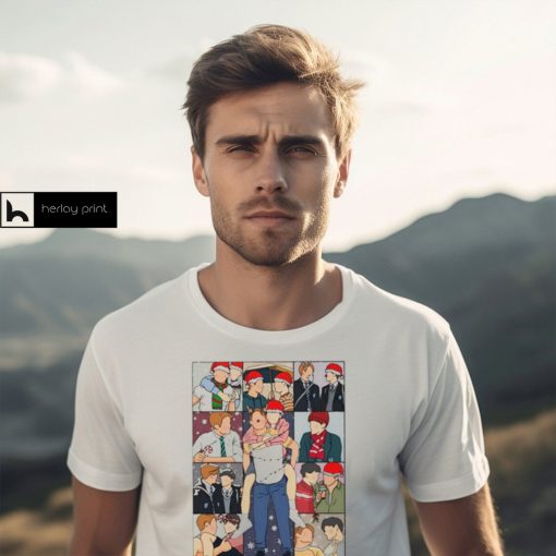 Nick And Charlie Heartstopper Art Eras Tour Christmas Shirt