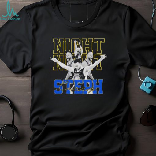 Night Night Steph Curry Golden State Warriors photo shirt