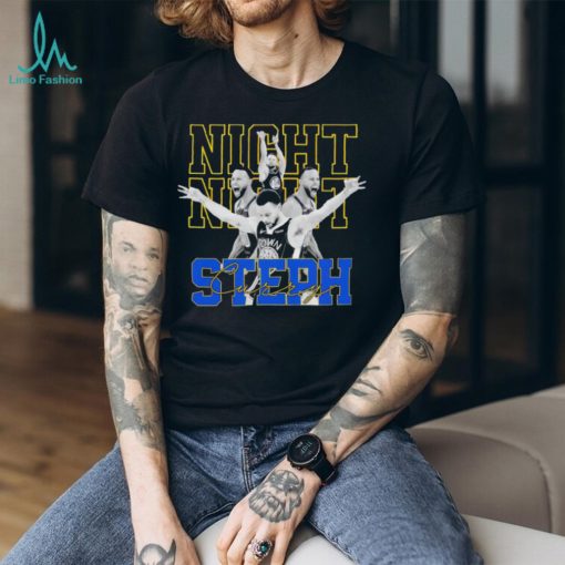 Night Night Steph Curry Golden State Warriors photo shirt