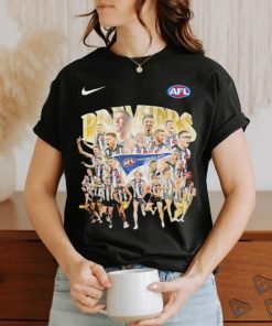 Nike AFL Collingwood Magpies Australian Football League Champions 2023 Premiers shirt