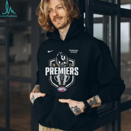Nike AFL Premiers 2023 Collingwood Magpies shirt