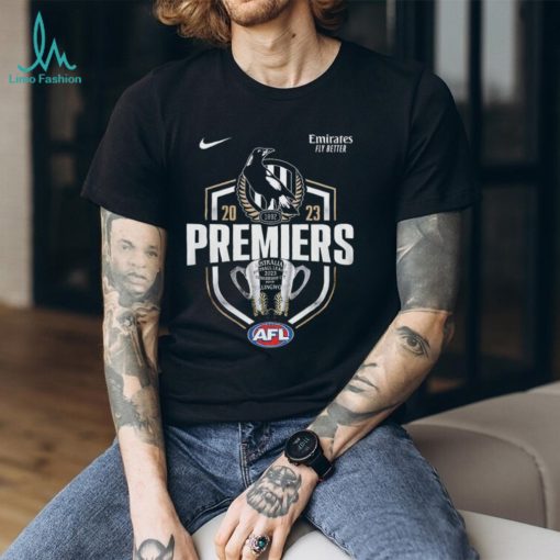 Nike AFL Premiers 2023 Collingwood Magpies shirt
