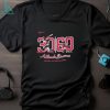 Carolina Panther Mascot We Wear Pink Cancer T shirt