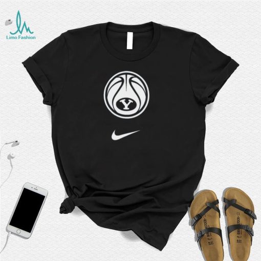 Nike BYU Cougars Blue Spotlight Basketball Dri FIT Shirt