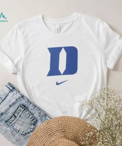 Nike Men's Duke Blue Devils White Logo T Shirt