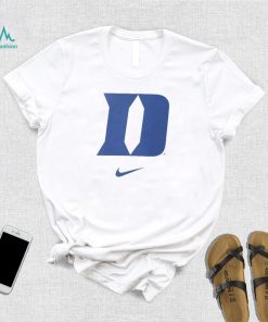 Nike Men's Duke Blue Devils White Logo T Shirt