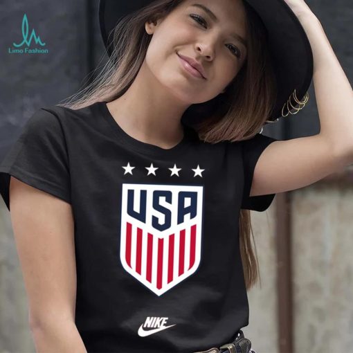 Nike USWNT 4 Star Crest T Shirt