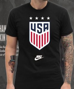 Nike USWNT 4 Star Crest T Shirt