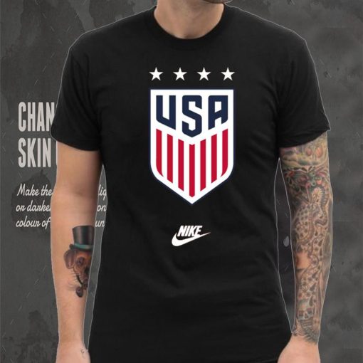 Nike USWNT 4 Star Crest T Shirt