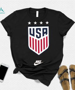 Nike USWNT 4 Star Crest T Shirt