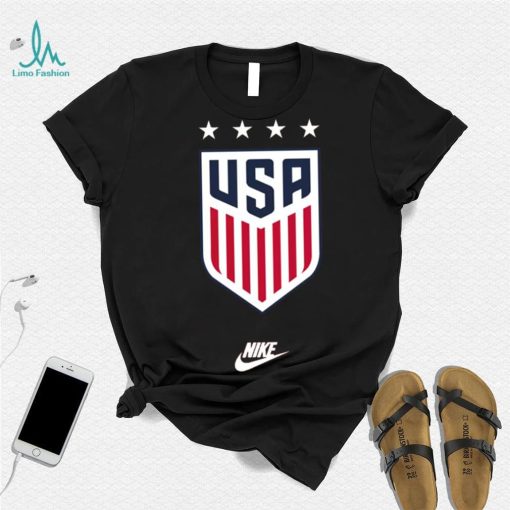 Nike USWNT 4 Star Crest T Shirt