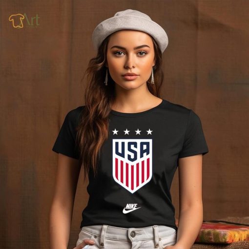 Nike USWNT 4 Star Crest T Shirt