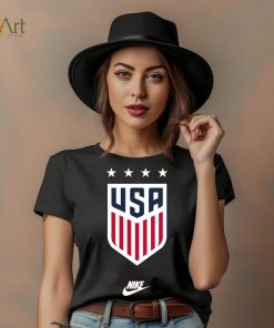 Nike USWNT 4 Star Crest T Shirt