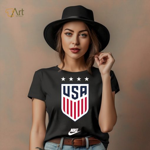Nike USWNT 4 Star Crest T Shirt