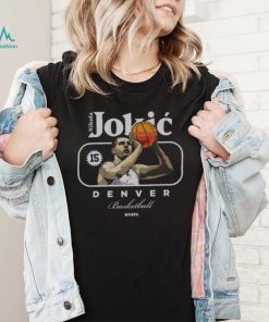 Nikola Jokic Denver Cover WHT Shirt