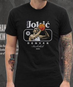 Nikola Jokic Denver Cover WHT Shirt