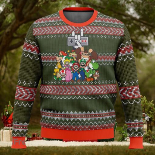 Nintendo 3D Ugly Christmas Sweater Christmas Holiday Gift