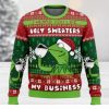 This Is Us Couple And Dogs Cats   Christmas Gift For Pet Lovers And Family   Personalized Unisex Ugly Sweater