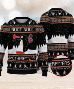 Noot Motherfuers Mens Colorful 3D Ugly Holiday Sweater