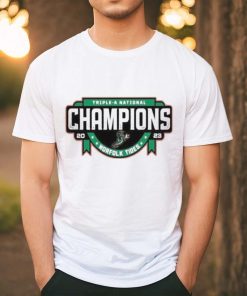Norfolk Tides 2023 Triple A National Champions shirt