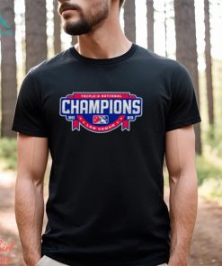 Norfolk Tides Triple A National Championship on field shirt