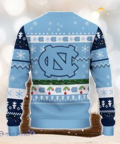 North Carolina Tar Heels NCAA Grinch Hand Funny Christmas Gift Ugly Christmas Sweater Gift Ideas For Fans