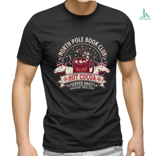 North Pole Book Club Hot Cocoa shirt