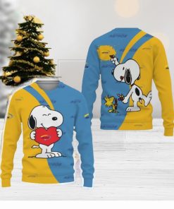 North York Astros Snoopy Cute Heart American Sports Team Funny 3D Sweater For Men And Women Gift Christmas