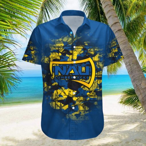 Northern Arizona Lumberjacks Hawaii Shirt Camouflage Vintage – NCAA