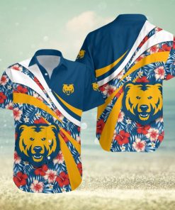 Northern Colorado Bears 3D Hawaiian Shirt Hibiscus Sport Style NCAA Summer Beach For Fans Gift