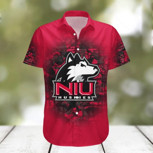 Northern Illinois Huskies Hawaii Shirt Camouflage Vintage – NCAA