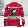 Georgia Bulldogs Mickey Player Custom Name And Number Ugly Christmas Sweater