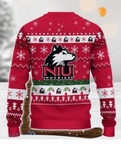 Northern Illinois Huskies NCAA Grinch Hand Funny Christmas Gift Ugly Christmas Sweater Gift Ideas For Fans