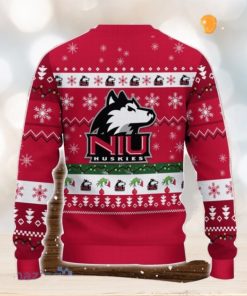 Northern Illinois Huskies NCAA Grinch Hand Funny Christmas Gift Ugly Christmas Sweater Gift Ideas For Fans