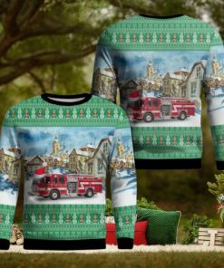 Northview Fire Department AOP Sweater Christmas Gift Sweater