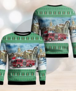 Northview Fire Department AOP Sweater Christmas Gift Sweater