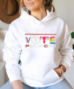 Not thoughts and prayers Vote Policy and Change logo shirt