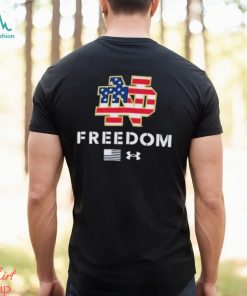Notre Dame Fighting Irish Freedom Flag Performance T Shirt