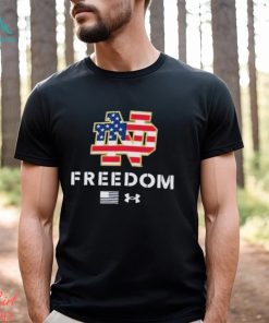 Notre Dame Fighting Irish Freedom Flag Performance T Shirt