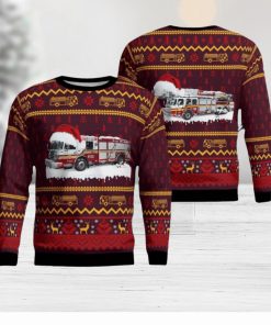 OTTAWA FIRE SERVICES Christmas 3D Ugly Christmas Sweater