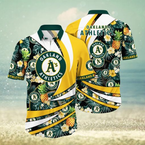 Oakland Athletics MLB Hawaiian Shirt Festivals Aloha Shirt