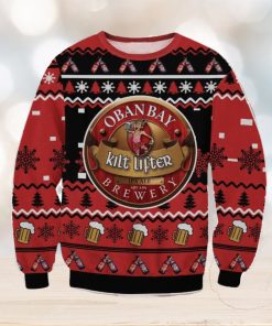 Oban Bay Kilt Lifter 3D Ugly Christmas Sweater Christmas Gift