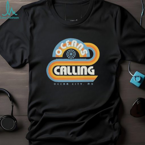 Oceans Calling Merch Rainbow Lineup Shirt