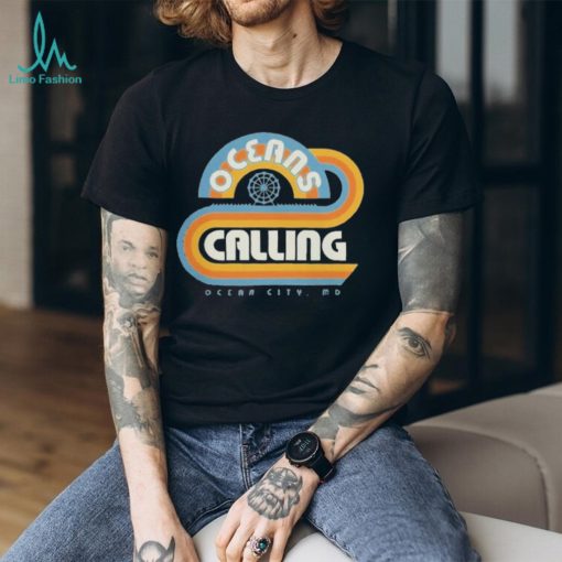 Oceans Calling Merch Rainbow Lineup Shirt