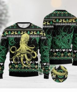 Octopus Christmas Cute Ugly Christmas Sweater