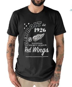 Official 1926 Detroit Red Wings Starter Arch City Team T Shirt