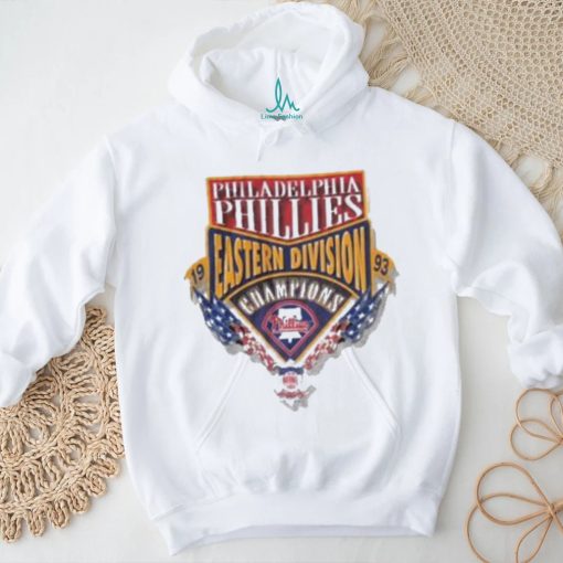 Official 1993 philadelphia phillies eastern Division champs starter mlb T  shirt